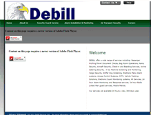 Tablet Screenshot of debill.net